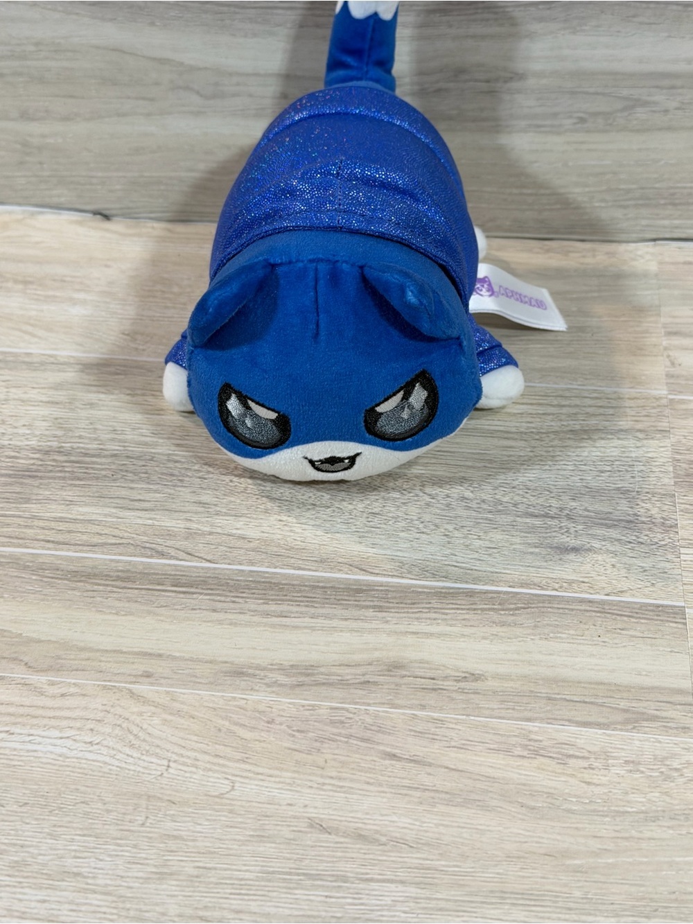 Aphmau MeeMeows Ein Cat 6" glitter plush from the Series 6 collection